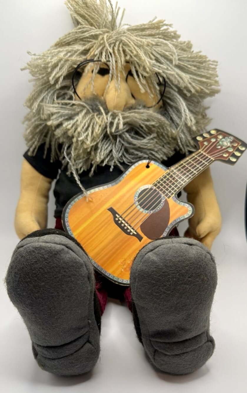 Jerry Garcia Plush Doll Gund Liquid Blue 1998 Grateful Dead Vintage Rare Antique